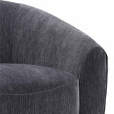 Rojas Swivel Chair, Blue