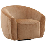 Rojas Swivel Chair, Rose