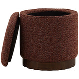 Olinda Storage Stool, Rust