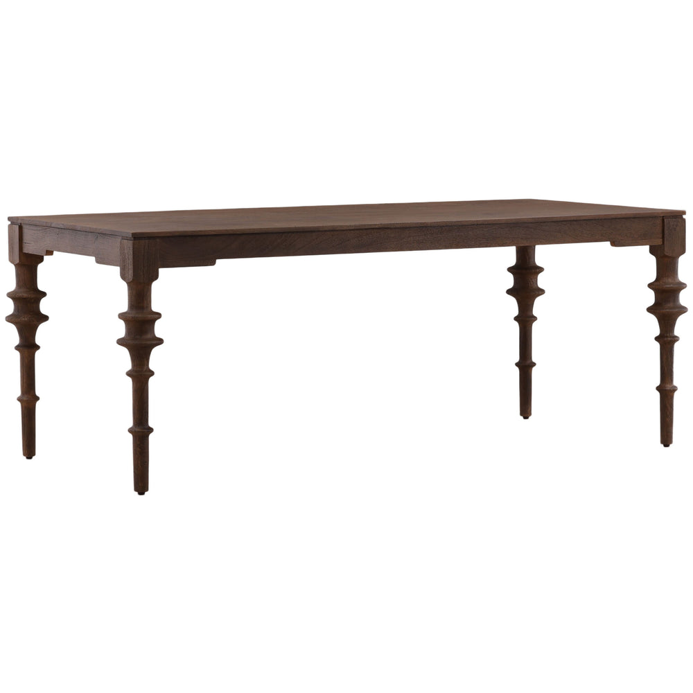 Savin 78" Dining Table, Brown