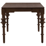 Savin 78" Dining Table, Brown