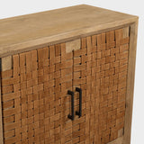 Octavian 4 Door Sideboard, Natural