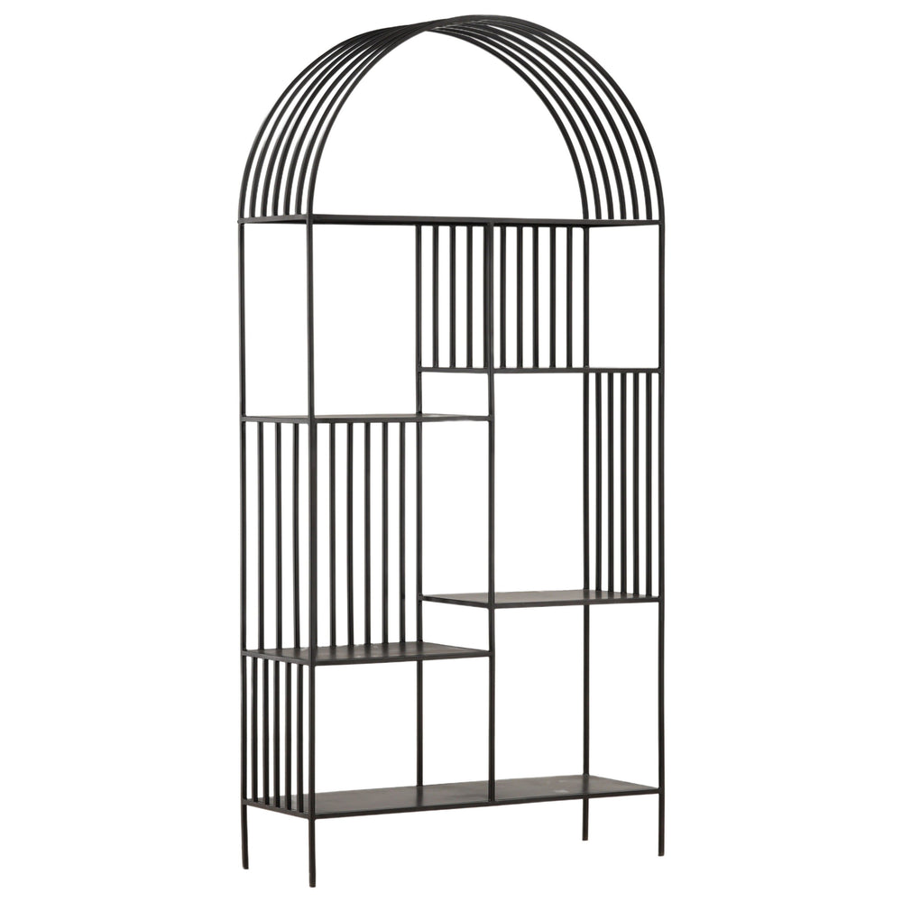 Bellford Bookcase, Black Gunmetal