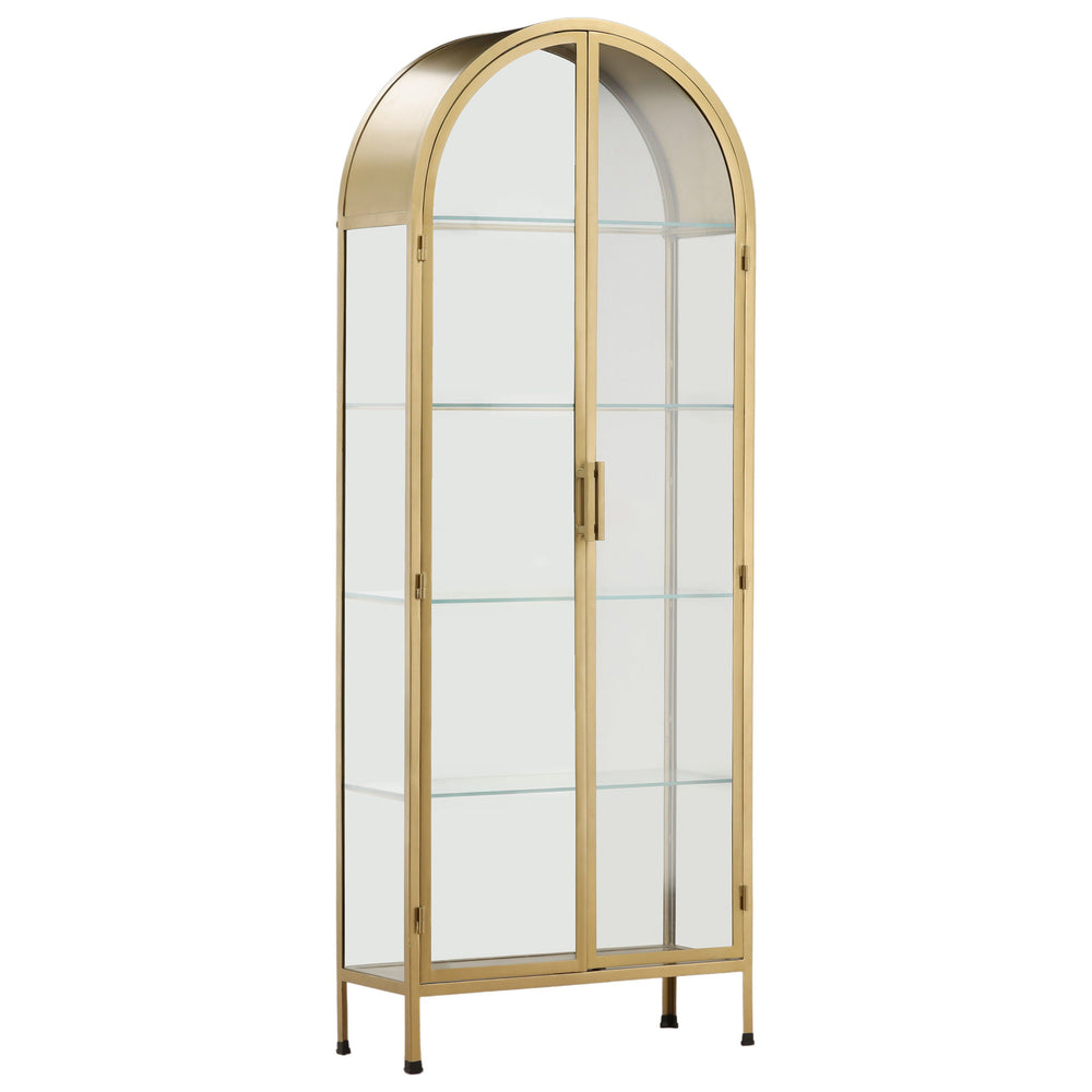 Viridian Cabinet, Brass