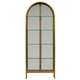 Viridian Cabinet, Brass