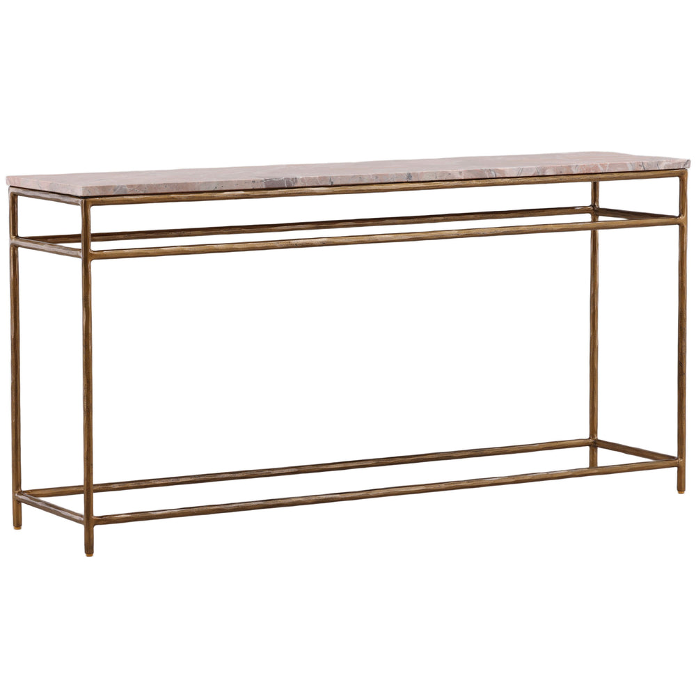 Anselmo Console Table, Orange