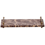 Wexley Tray, Red Marble
