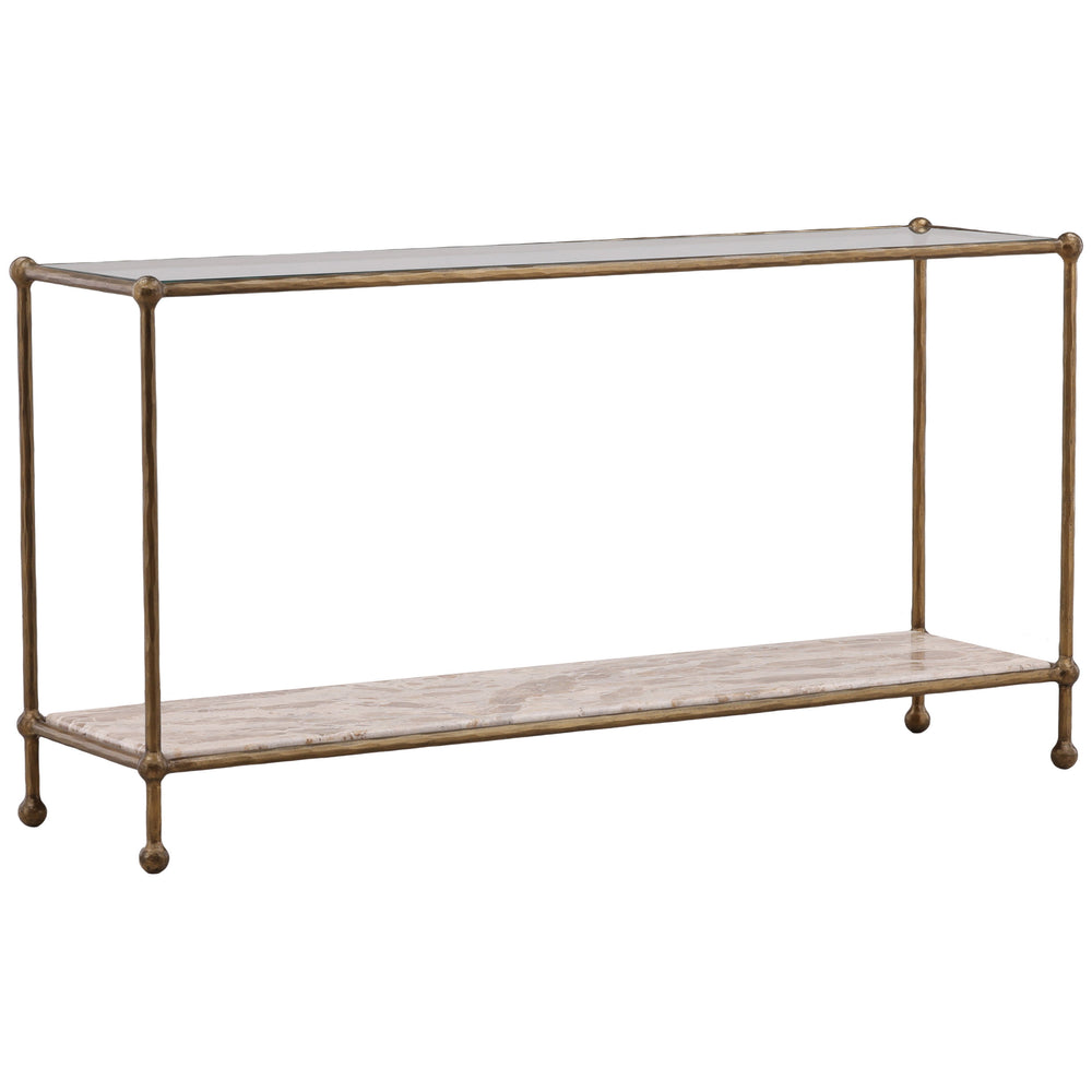 Verto Console Table, Beige