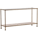 Verto Console Table, Beige