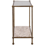 Verto Console Table, Beige