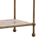 Verto Console Table, Beige