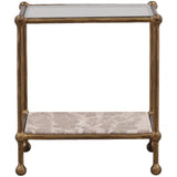 Verto Side Table, Beige