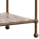 Verto Side Table, Beige