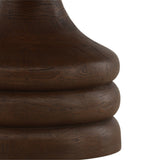 Meylin Round Dining Table, Brown