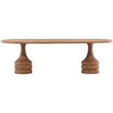 Meylin Dining Table, Light Natural
