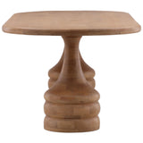 Meylin Dining Table, Light Natural
