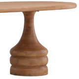 Meylin Dining Table, Light Natural