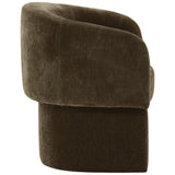 Ynes Dining Chair, Olive-Furniture - Dining-High Fashion Home