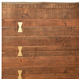 Donita Bed, Medium Brown