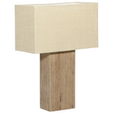 May Table Lamp, Natural Travertine