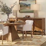 May Table Lamp, Natural Travertine