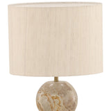 Coralis Table Lamp, Natural Stone