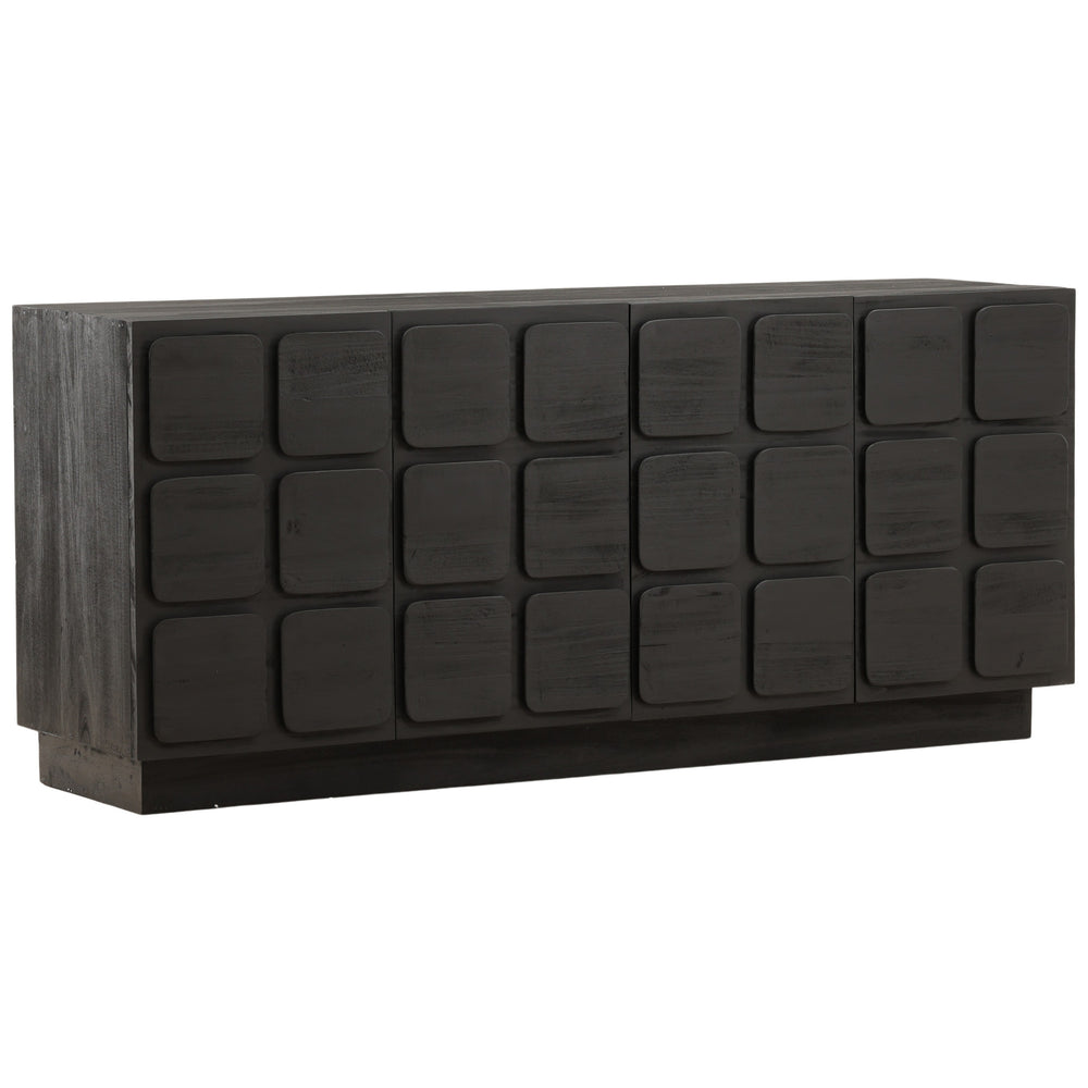 Marika 4 Door Sideboard, Black