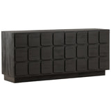 Marika 4 Door Sideboard, Black