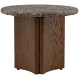 Oja Side Table, Dark Brown