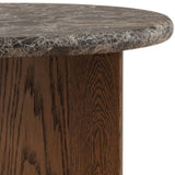 Oja Side Table, Dark Brown