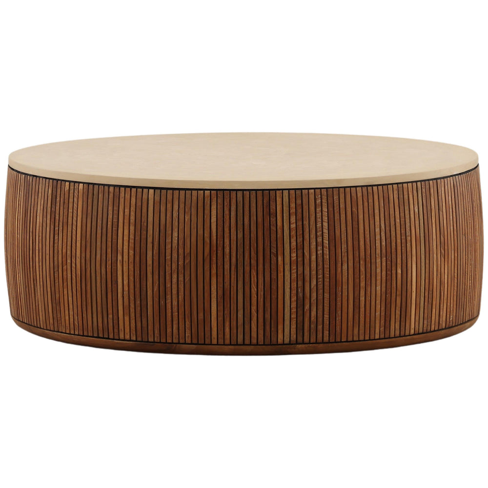 Atria Coffee Table, Sand/Brown