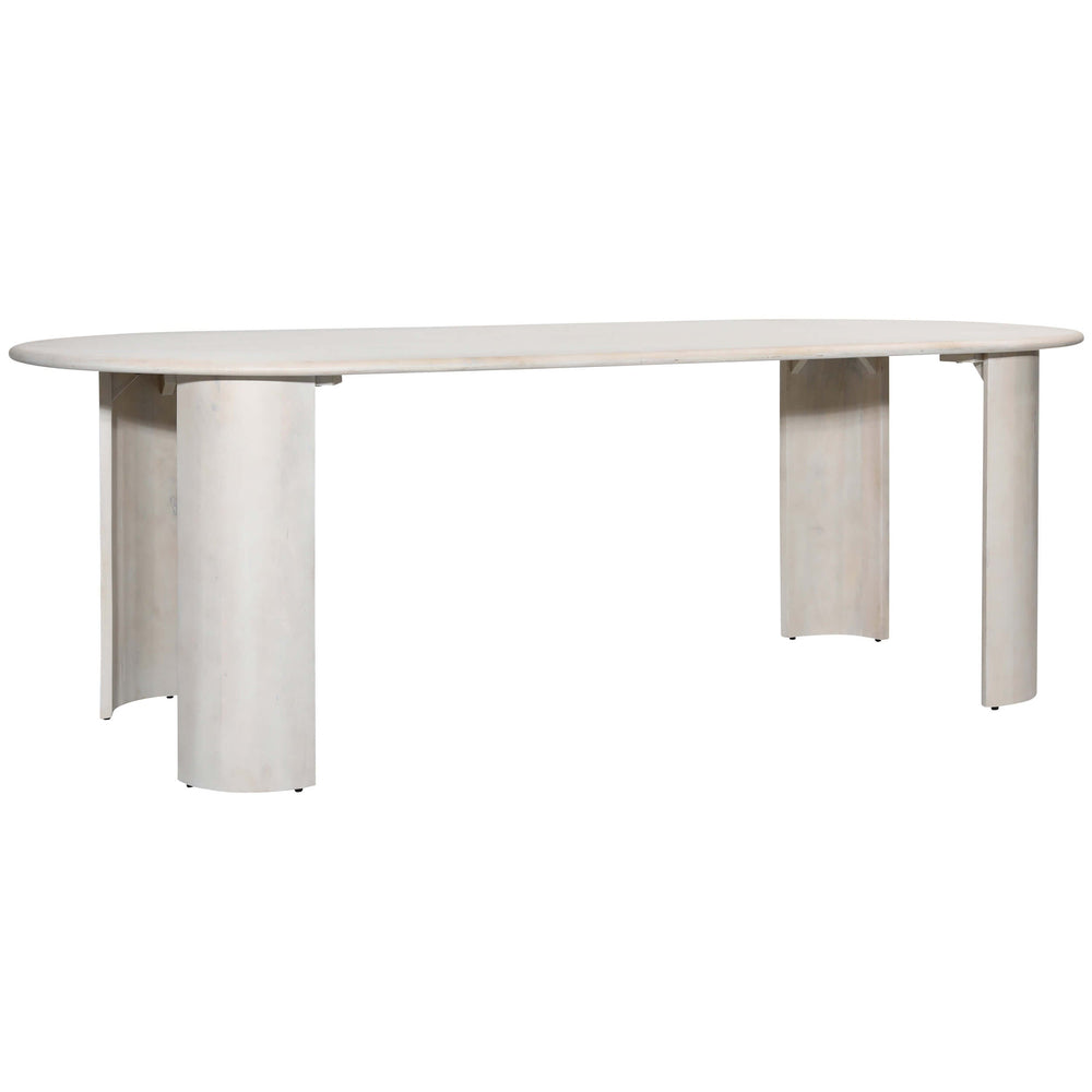 Cielo Dining Table, White Wash