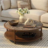 Aruna Coffee Table, Dark Brown