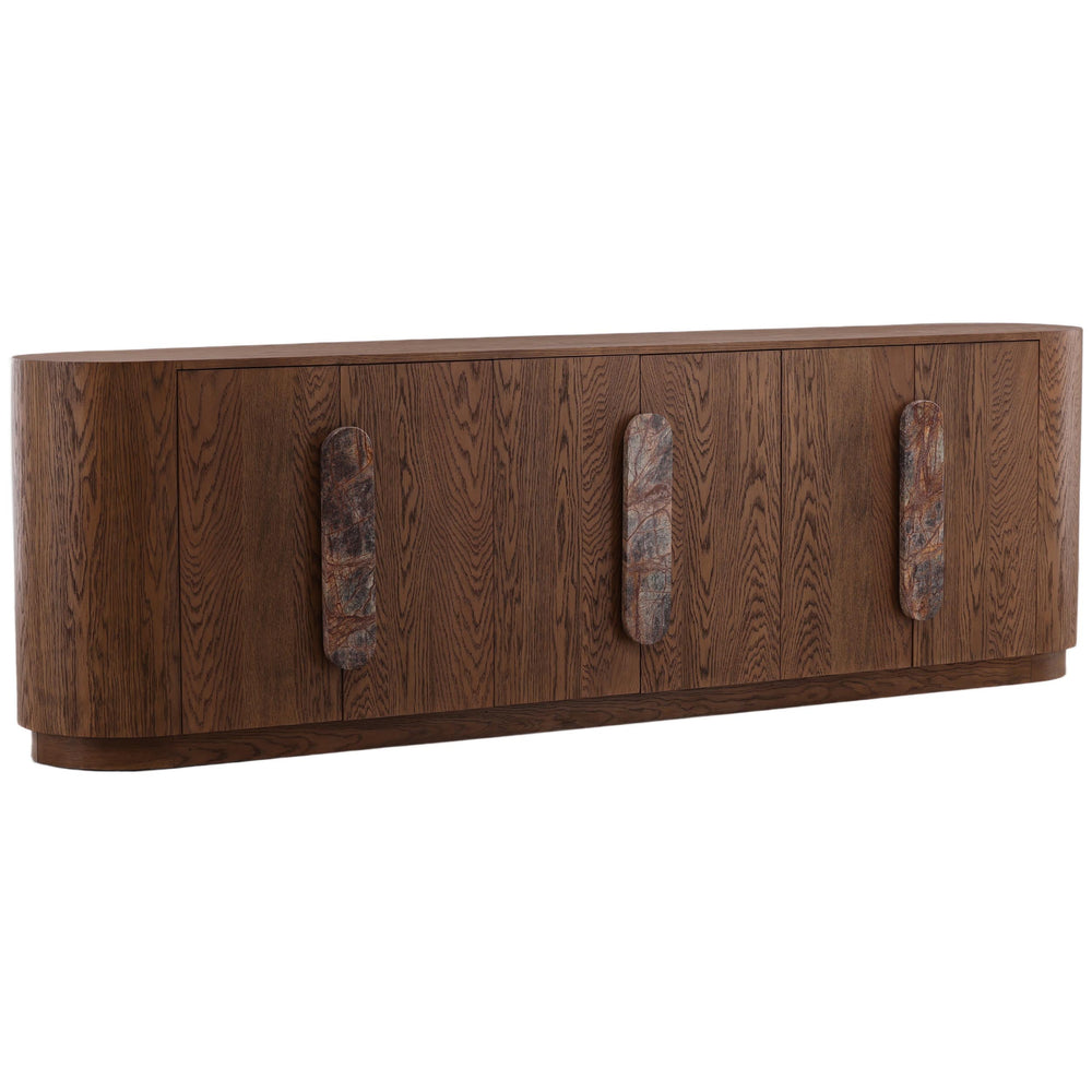 Vesta 6 Door Sideboard, Brown