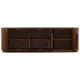 Vesta 6 Door Sideboard, Brown