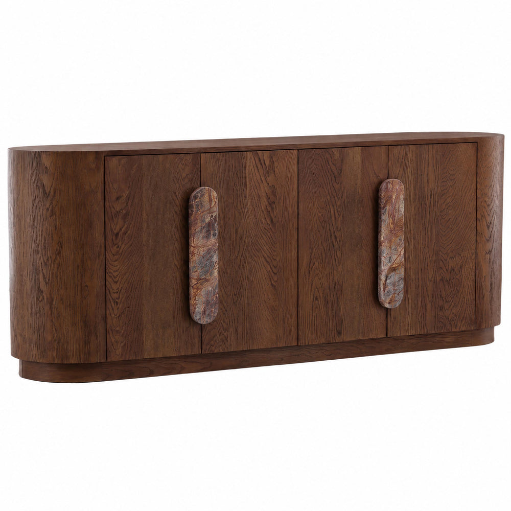 Vesta 4 Door Sideboard, Brown