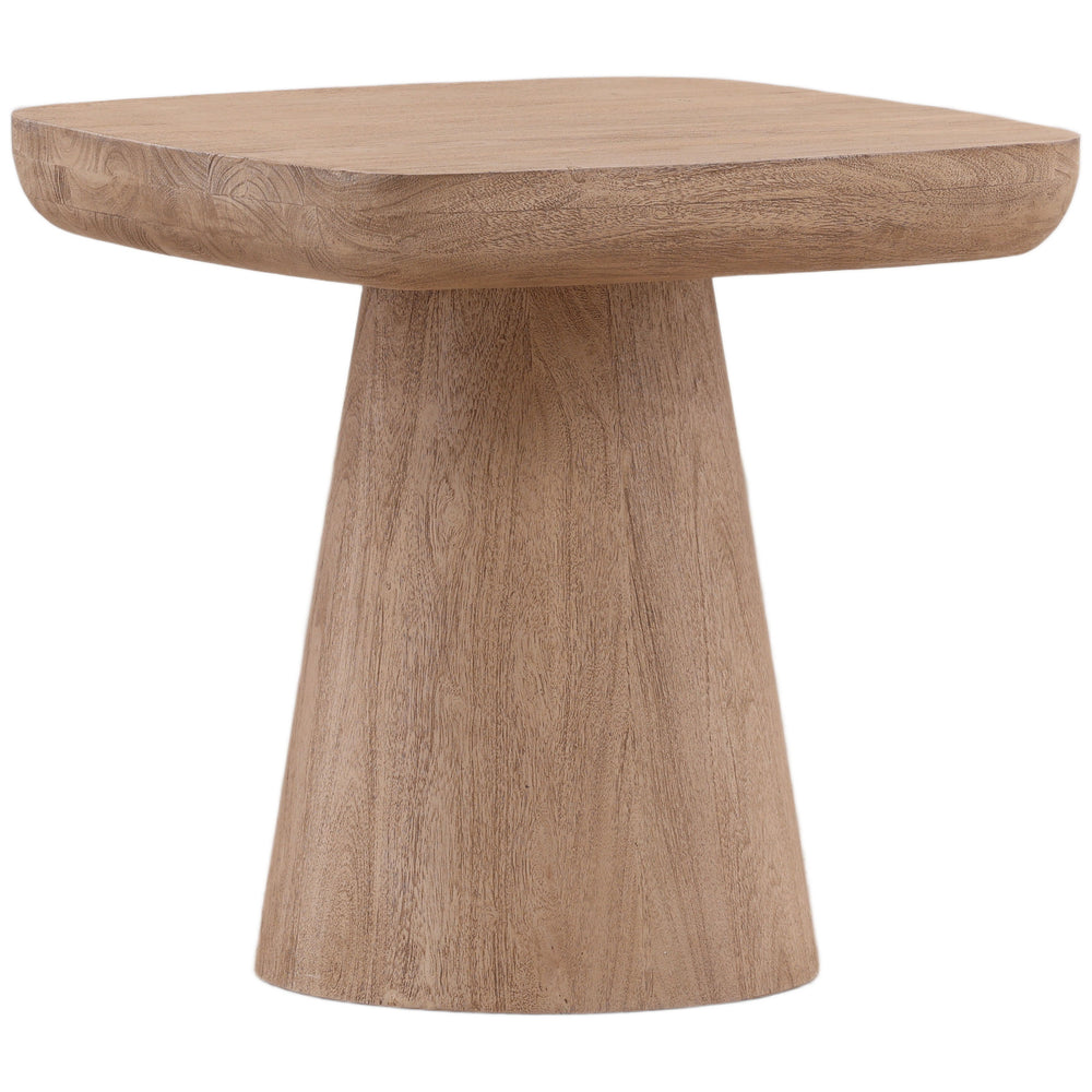 Darin Side Table, Light Weathered Natural