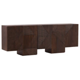 Thatcher Sideboard, Dark Brown-Furniture - Storage-High Fashion Home