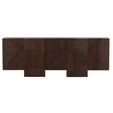 Thatcher Sideboard, Dark Brown-Furniture - Storage-High Fashion Home