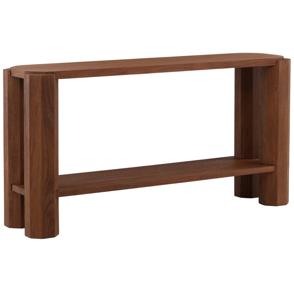 Attiken Console Table, Brown