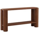 Attiken Console Table, Brown