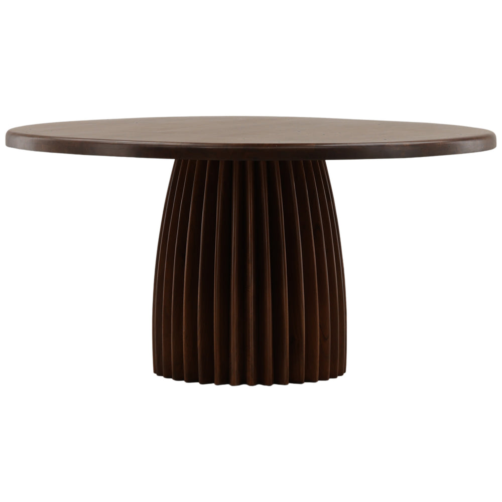 Abrams Dining Table, Brown