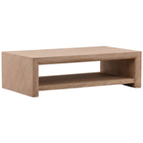 Geraint Coffee Table, Light Weathered Natural