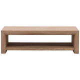 Geraint Coffee Table, Light Weathered Natural