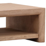 Geraint Coffee Table, Light Weathered Natural