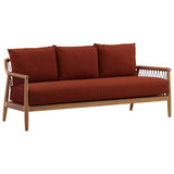 Tahoe Outdoor Sofa, Rust