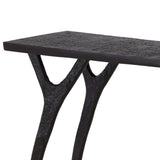 Bastien Console Table, Black-Furniture - Accent Tables-High Fashion Home