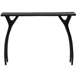 Bastien Console Table, Black-Furniture - Accent Tables-High Fashion Home