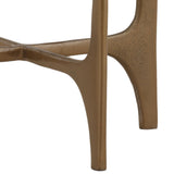 Colston Side Table, Antique Brass