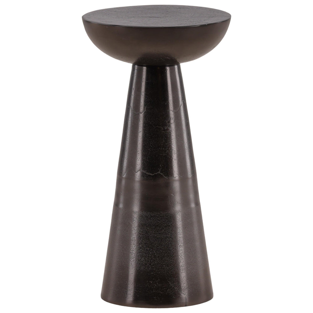 Destry Side Table, Antique Nickel